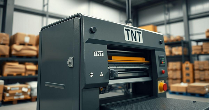 Máquina de selar tnt para embalagens seguras e eficientes Máquina de selar tnt para embalagens seguras e eficientes
